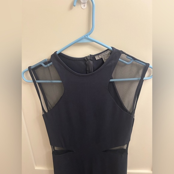 French Connection Navy Midi Dress - Picture 2 of 5